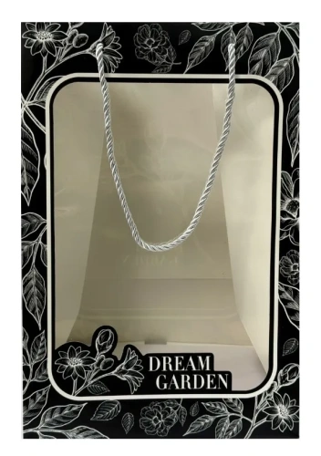 Пакет подарочный 20*15*30см с прозрачным окном Сад мечты  EJ25239